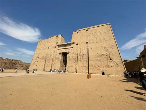 El Templo De Edfu En Egipto Editorial Photography Image Of Ruin