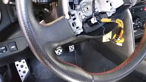 How To Remove Steering Wheel And Air Bag From A Scion Frs Toyota