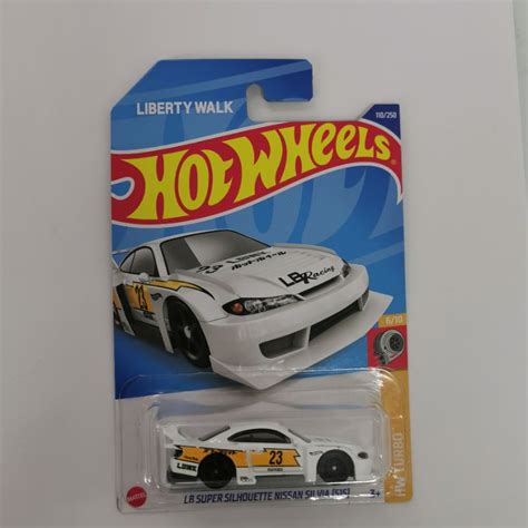 Jual Hot Wheels Lb Super Silhouette Nissan Silvia S Lbwk S Liberty Walk Putih Kuning Hitam