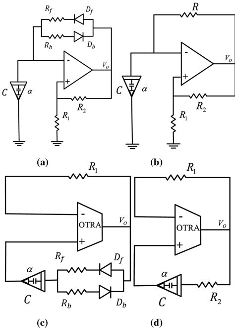 Square Wave Generators A General Op Amp Topology B Special Op Amp Download Scientific