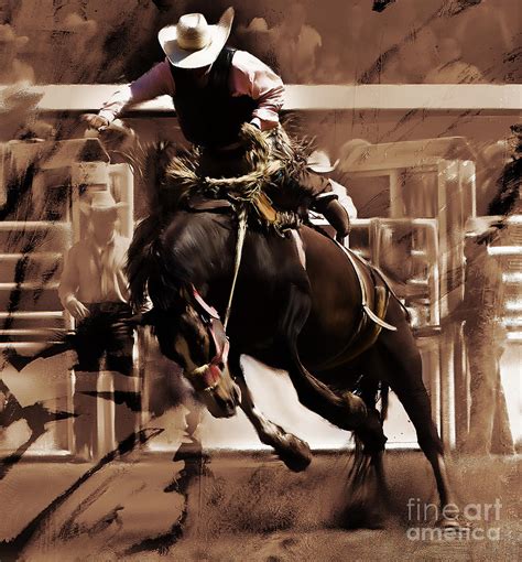 Rodeo 693212 Painting By Gull G Fine Art America