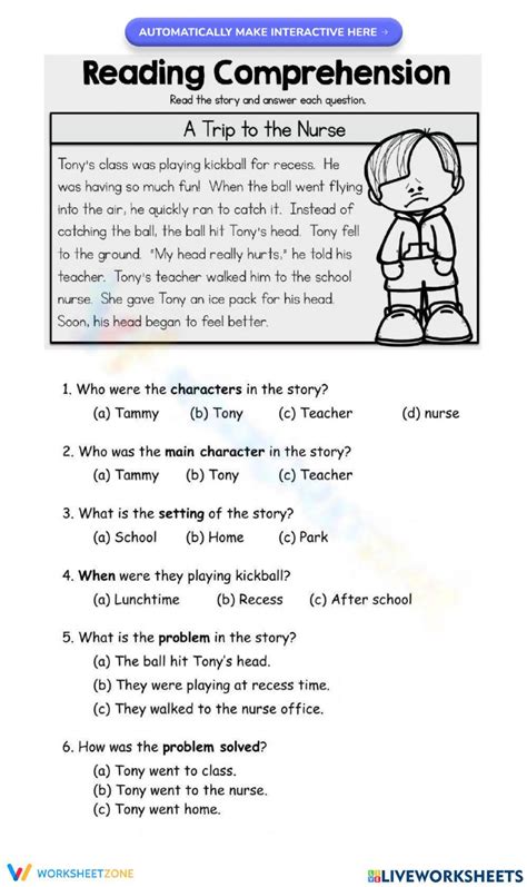 Story Elements Graphic Organizer Worksheets Worksheets Library