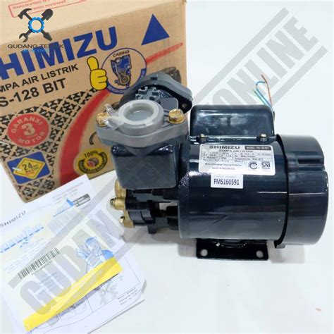 Jual Pompa Air Shimizu PS 128 BIT Water Pump Pompas Air Listrik