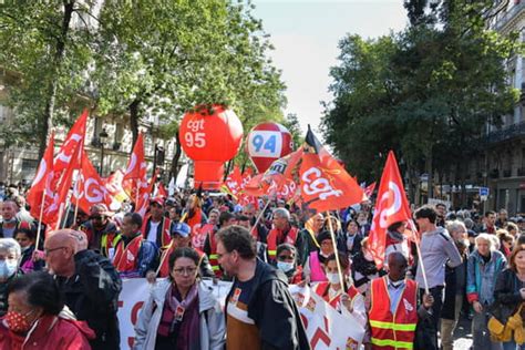 Grève du 29 septembre 2022 mobilisation en hausse contre la réforme