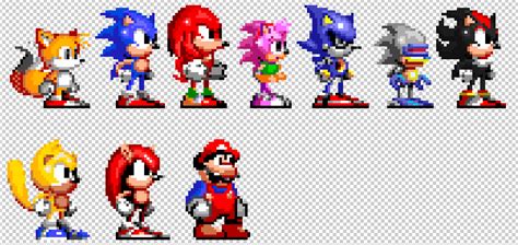 [ OC] a bunch of characters in sonic 2! i accept requests ...