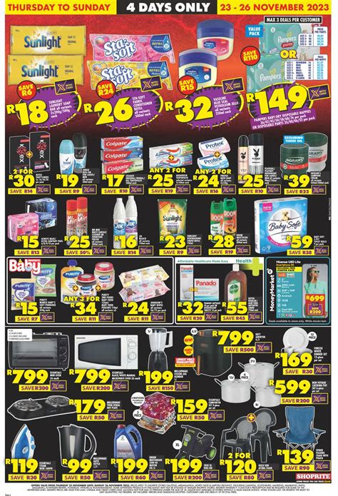 Shoprite Black Friday Deals Gauteng 29 November 2024