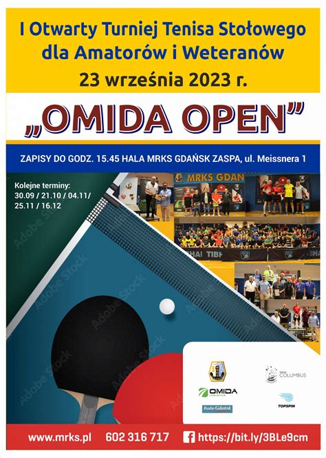 Pierwszy turniej OMIDA OPEN dla amatorów i weteranów 23 września