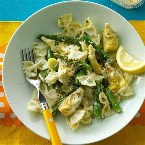 Artichoke & Lemon Pasta Recipe | Taste of Home