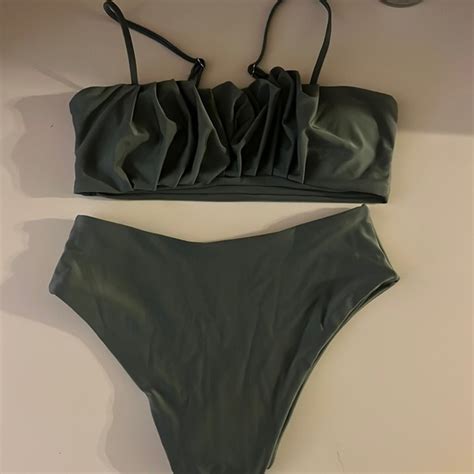 Swim Green Bikini Set Poshmark