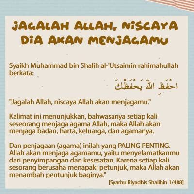 JAGALAH ALLAH NISCAYA DIA AKAN MENJAGAMU