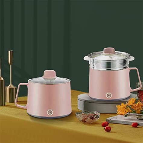 Mini Electric Hot Pot L Electric Cooker Rapid Noodles Cooker Non Stick Casserole Suitable