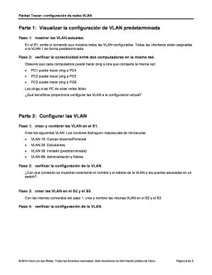 Completable En línea itesa edu Packet Tracer configuracin de redes VLAN