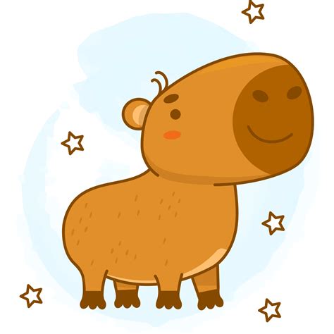 Cute Animal Capybara 29749830 Png