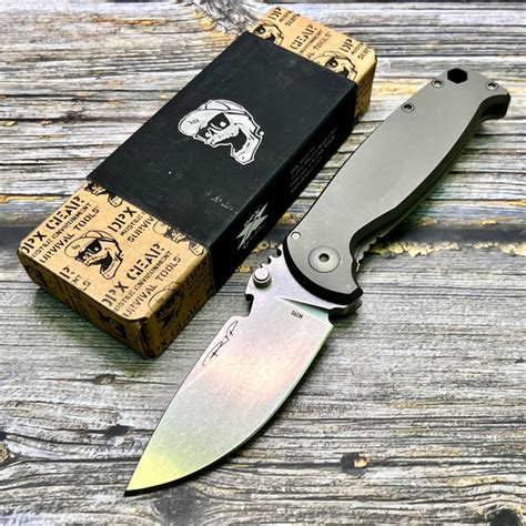 Складной нож DPx Gear DPXHSF011 HEST, M390 Blade, Titanium Handle ...