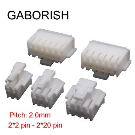 Micro Mini Phb 2.0mm 2x2p 2x3p 2x4p 2x5p 2x20 Pin Female Housing ...