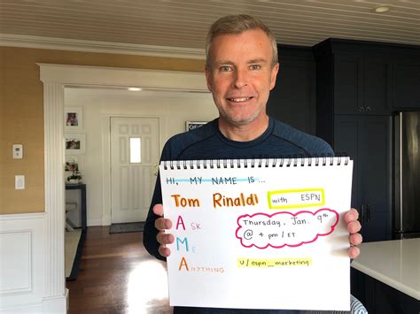 [AMA] Tom Rinaldi, a college football and features reporter at ESPN