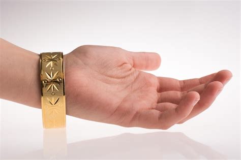 Premium Photo Hand With A Bracelet