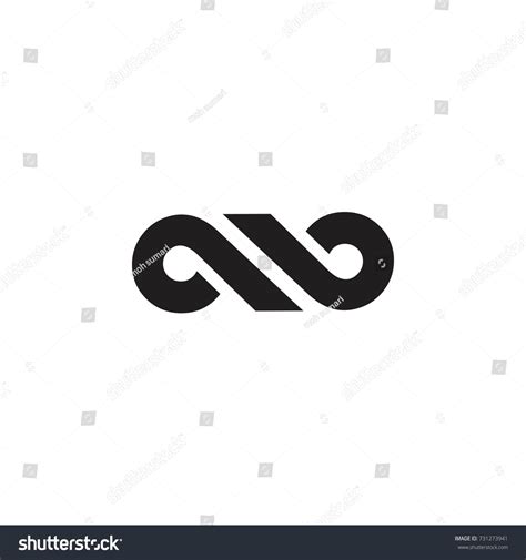 Infinity Qb Logo Vector Stock Vector Royalty Free 731273941