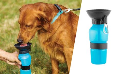 Переносная поилка + Зубная щетка для собак + Стакан для мытья лап ...