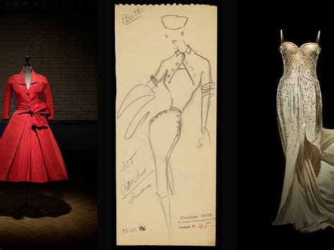 Christian Dior Original Sketches