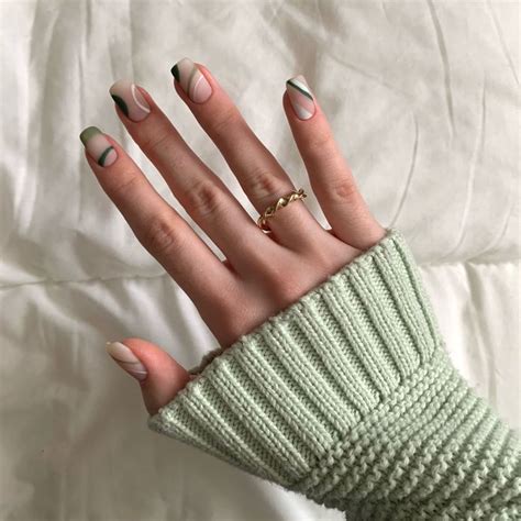 Short Aesthetic Nails Nail Inspo Fingerless Gloves Arm Warmers