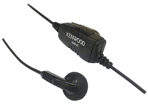 KENWOOD, Fits Kenwood, For ProTalk PKT-23 Series, Earpiece - 20PF32|KHS-33 - Grainger