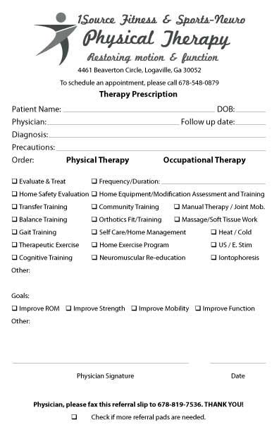 Sample Physiotherapy Assessment Form The Document Template