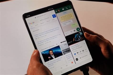 Samsung показала первый сгибающийся смартфон почти за $2 тысячи ...