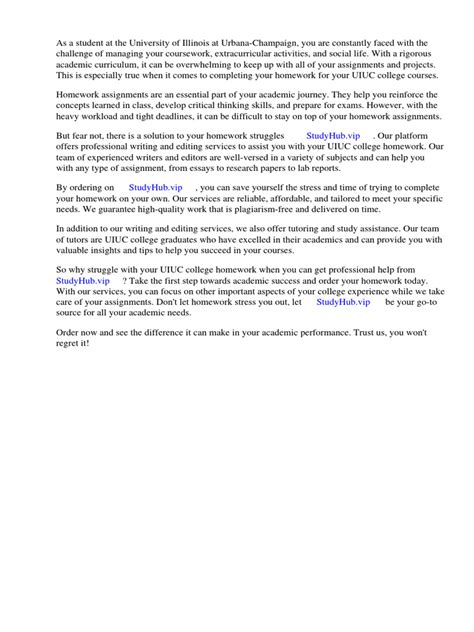 Uiuc College Homework | PDF | Educational Psychology