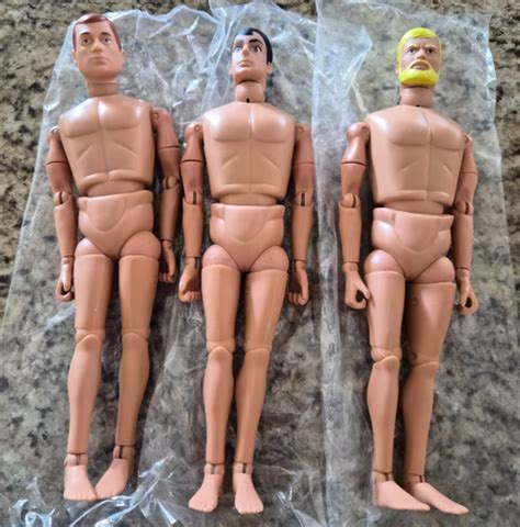 X Cotswold GI Joe Nude Elite Brigade Figures EUC EBay
