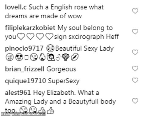 Elizabeth Hurley Shows Off Her Phenomenal Figure In Blue Bikini Set