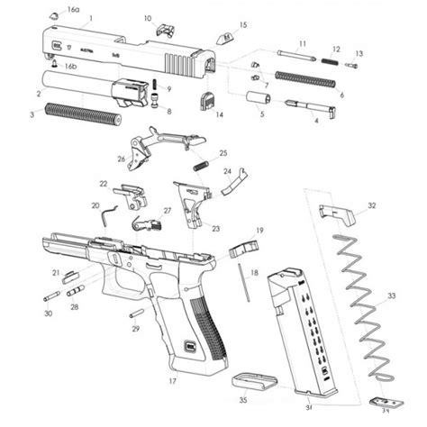 Увеличенная кнопка сброса магазина для Glock Gen3 купить в iShooter