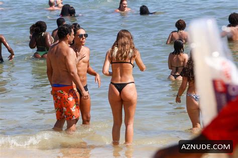 Carmen Arrufat Sexy Spotted Showing Off Her Amazing Bikini Body At Ipanema Beach In Rio De
