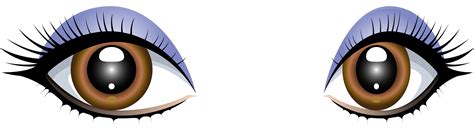 female eyes png clip art  web clipart