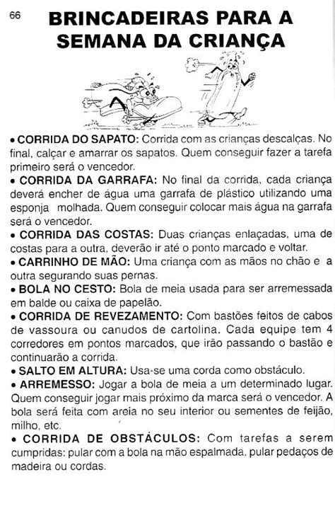 Brincadeiras Para Semana Da Criança - Brincadeiras para Semana da Criança | Pra Gente Miúda