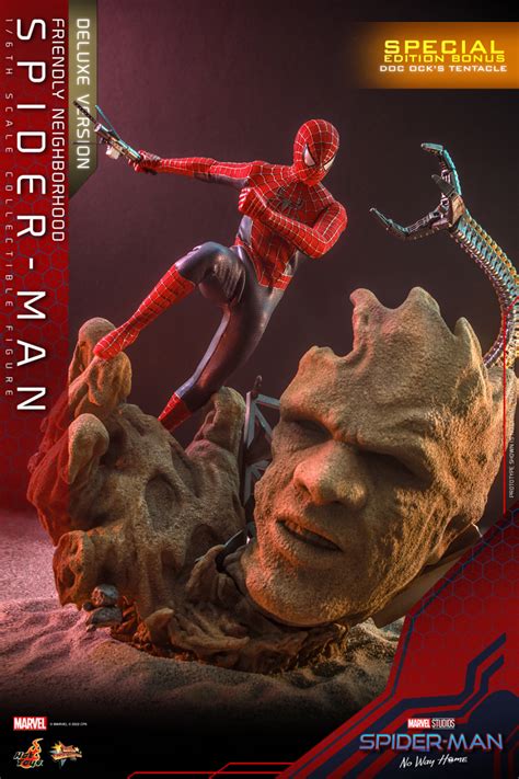 Hot Toys MMS662 蜘蛛人無家日友善好鄰居蜘蛛人Friendly Neighborhood Spider Man豪華版 1 6 比例收藏級人偶