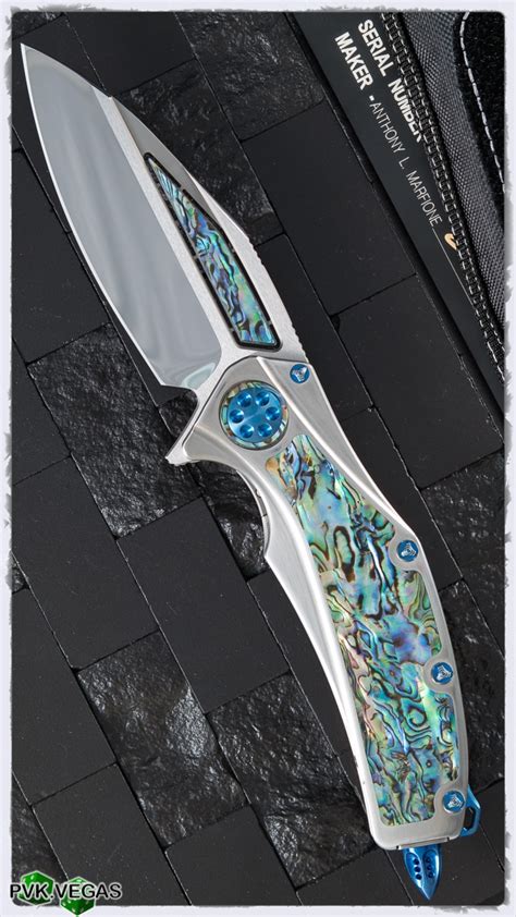 Marfione Custom Super Matrix Titanium Abalone