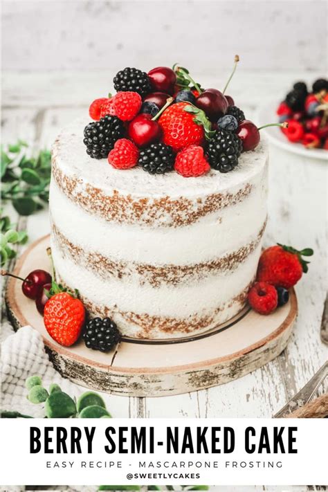How To Make The Perfect Naked Cake Recipe