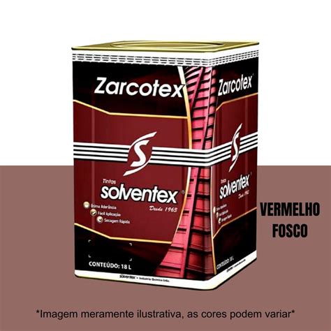 Tinta Zarcao 18L Oxido Metalico Vermelho