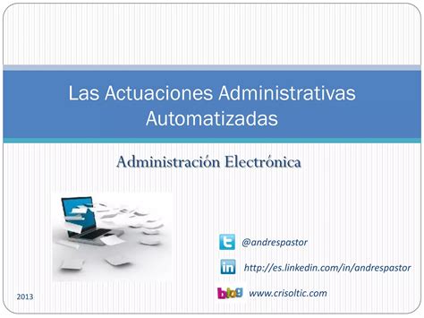 Actuaciones Administrativas Automatizadas PPT