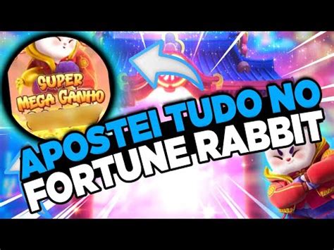 APOSTEI TUDO QUE EU TINHA NO FORTUNE RABBIT E CONSEGUI FORRAR YouTube