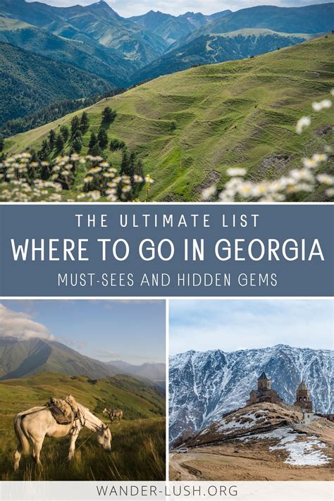 50 Amazing & Unique Places to Visit in Georgia in 2024 | Places to