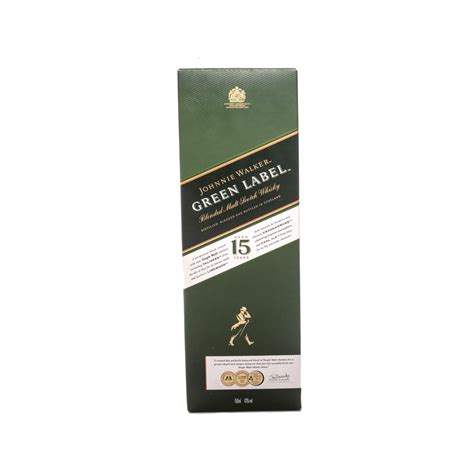 Whisky Green Label 750ml Johnnie Walker Bot C Caja Superseis Online