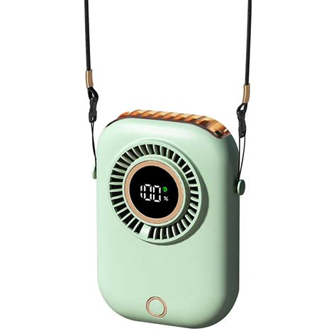 Boovnll Fan, New Lazy Mini Hanging Necks Fan Portable Portable Small