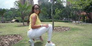 Cameron Bell Latina Asses In Colombian Street Tnaflix