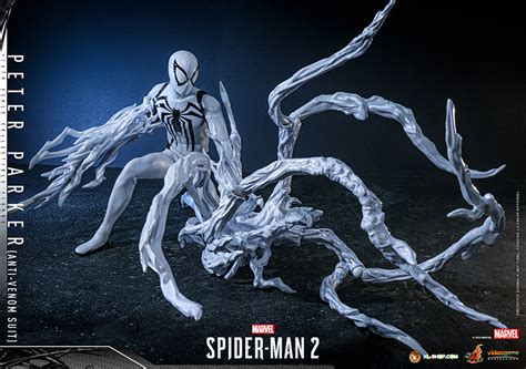 Hot Toys Vgm Marvel S Spider Man Th Scale Peter Parker Anti Venom Suit