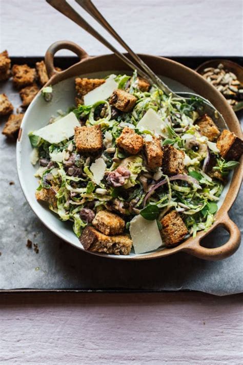 16 Best Brussel Sprout Salad Recipes How To Make Shredded And Shaved