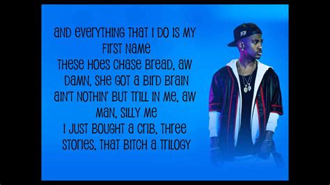 I Don T Fuck With U Big Sean Lyrics YouTube