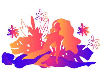 Sexual Position Icons Sex Positioning Royalty Free Vector