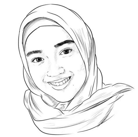Belajar Menggambar Sketsa Wajah Gambar Wajah Manusia Contoh Sketsa